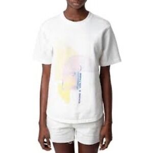 Zadig‎ & Voltaire Graphic Tee San Francisco Print Short Sleeve Top